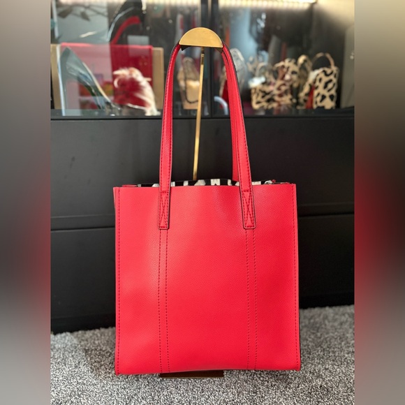 Marc Jacobs Repeat Red Leather Tote - Picture 13 of 17